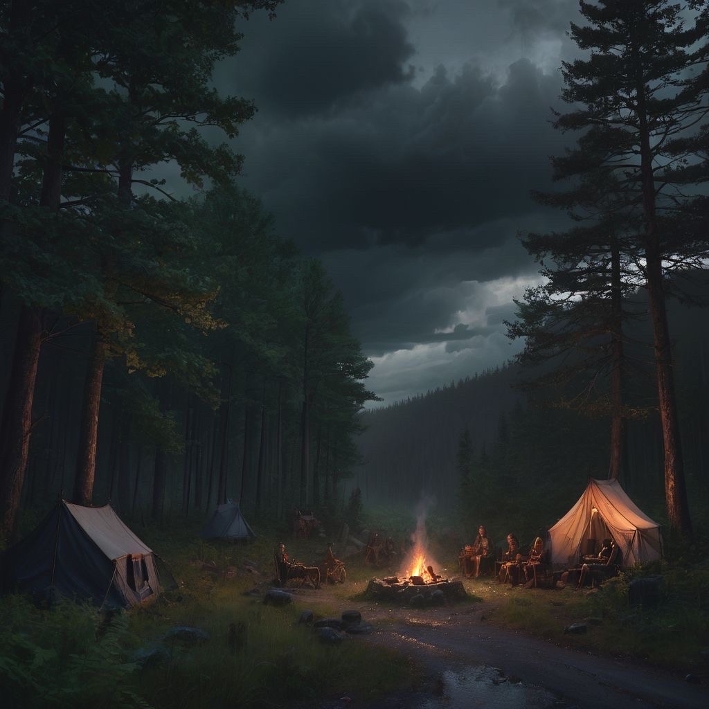 Camp on the Trade Way