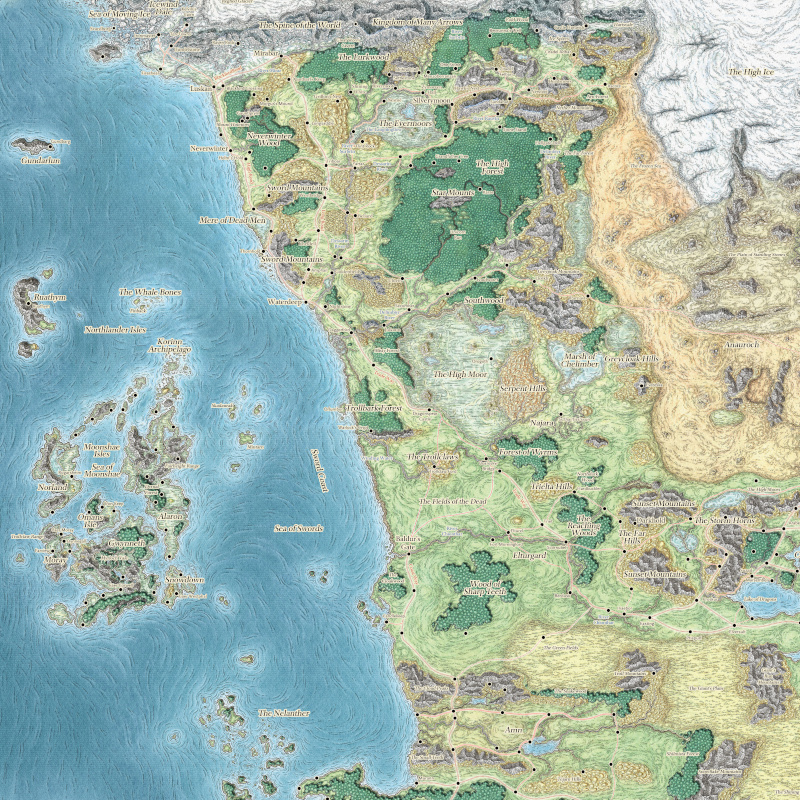 Sword Coast Map
